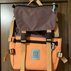 Topo Designs Rover Pack Classic - Coral/Peppercorn